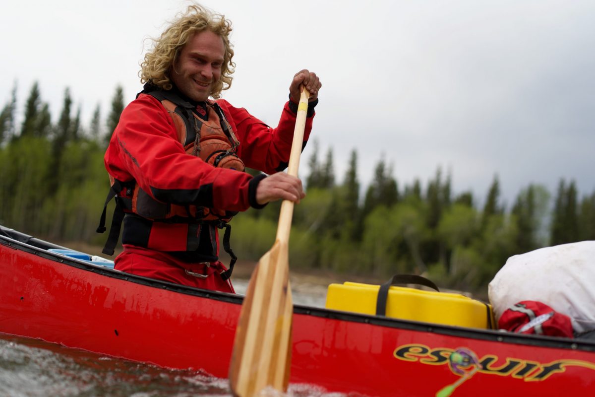 canoe on the northern guide training program
