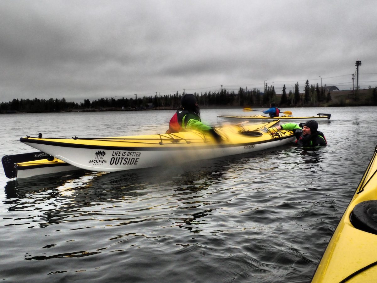 paddle canada sea kayak yellowknife self rescue