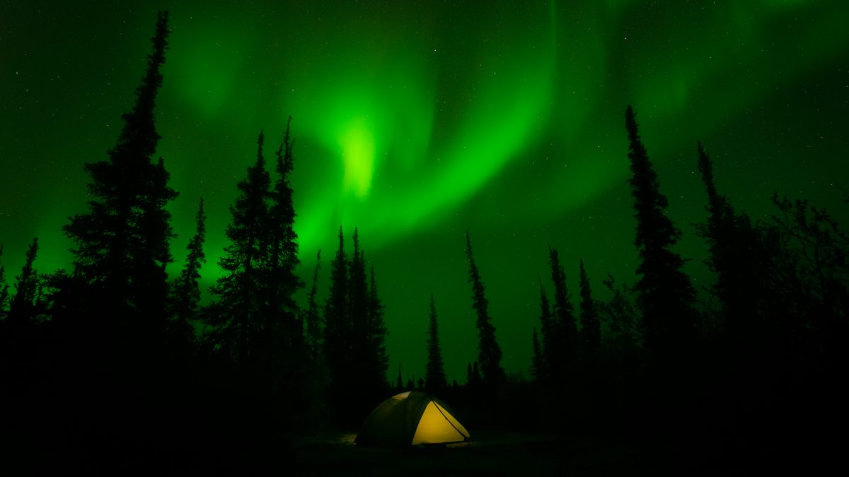 northern lights in the northwest territories