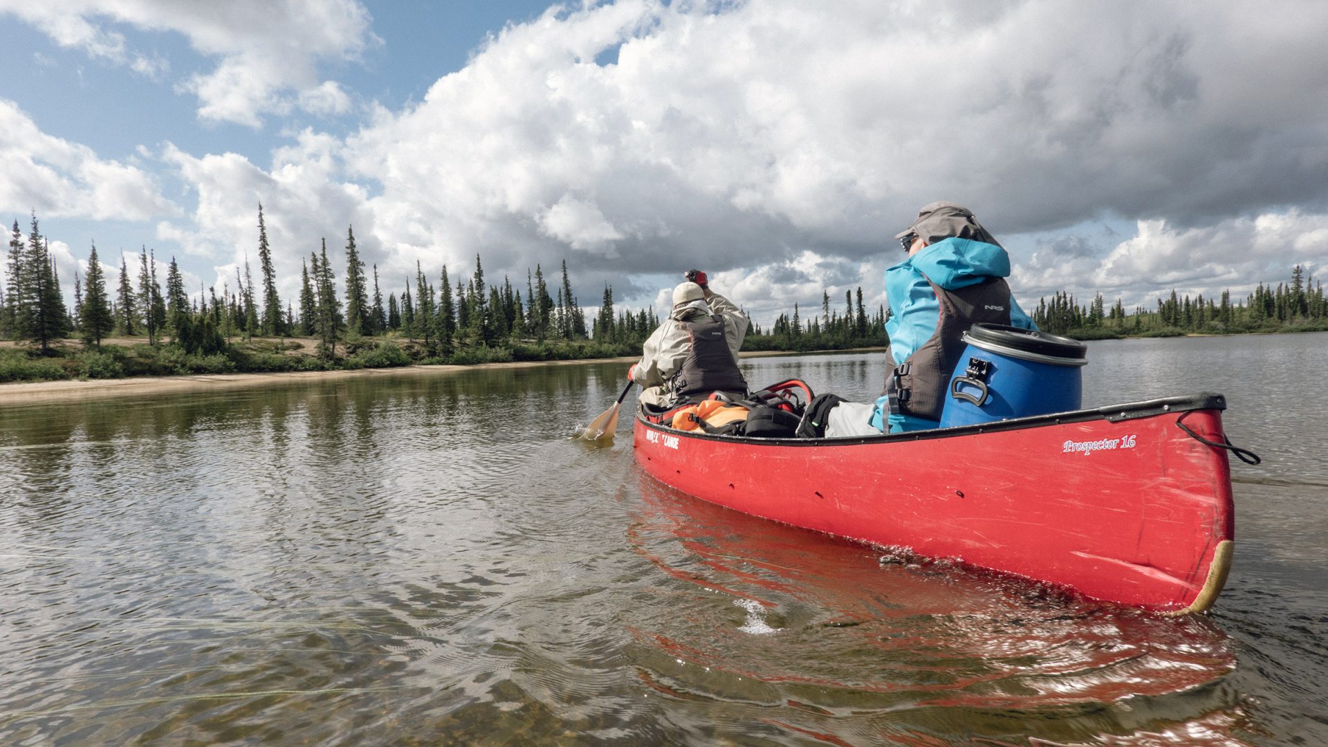 canoe trip in new national park