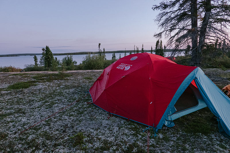 tent in the tundra