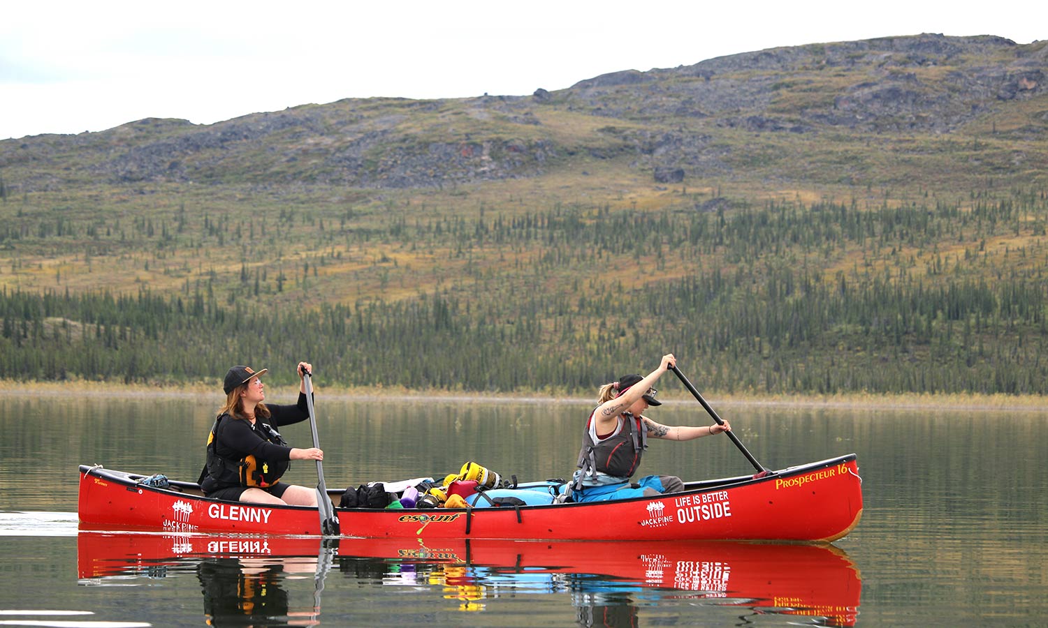 canoe trip in Canada