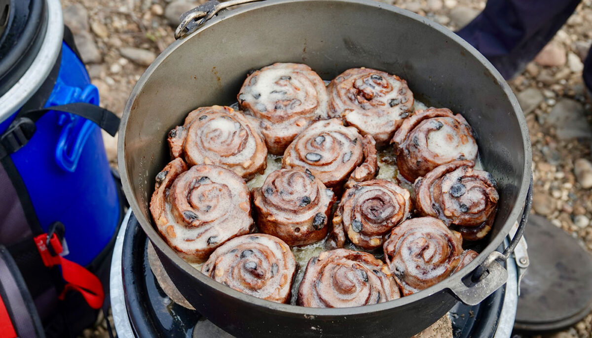 cooking in the backcountry
