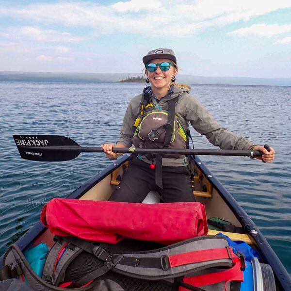 Kyra Hermann wilderness canoe guide